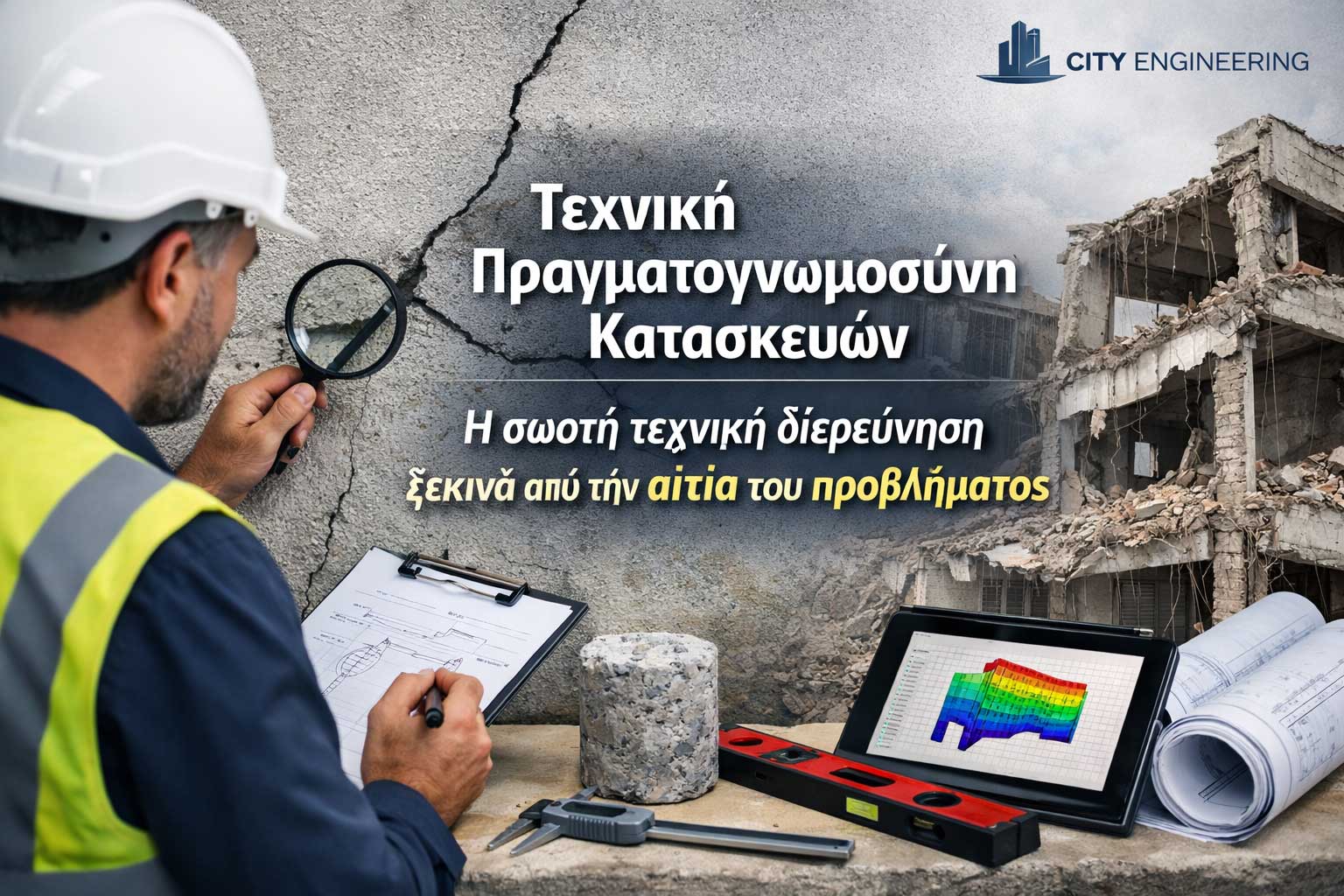 City-Engineering-Τεχνική-Πραγματογνωμοσύνη-σε-Κατασκευές City-Engineering-Τεχνική-Πραγματογνωμοσύνη-σε-Κατασκευές