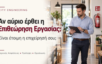 Στη CITY ENGINEERING παρέχουμε υπηρεσίες Τεχνικού Ασφάλειας και υποστήριξη στην αξιολόγηση των κινδύνων, στην οργάνωση των απαιτούμενων στοιχείων και στον προγραμματισμό διορθωτικών ενεργειών.